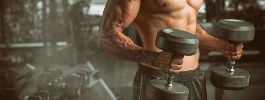 men-exercise-with dumbbells